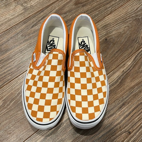 Vans Checkered Slip on orange/burnt oranges/pumpkin - Picture 2 of 7